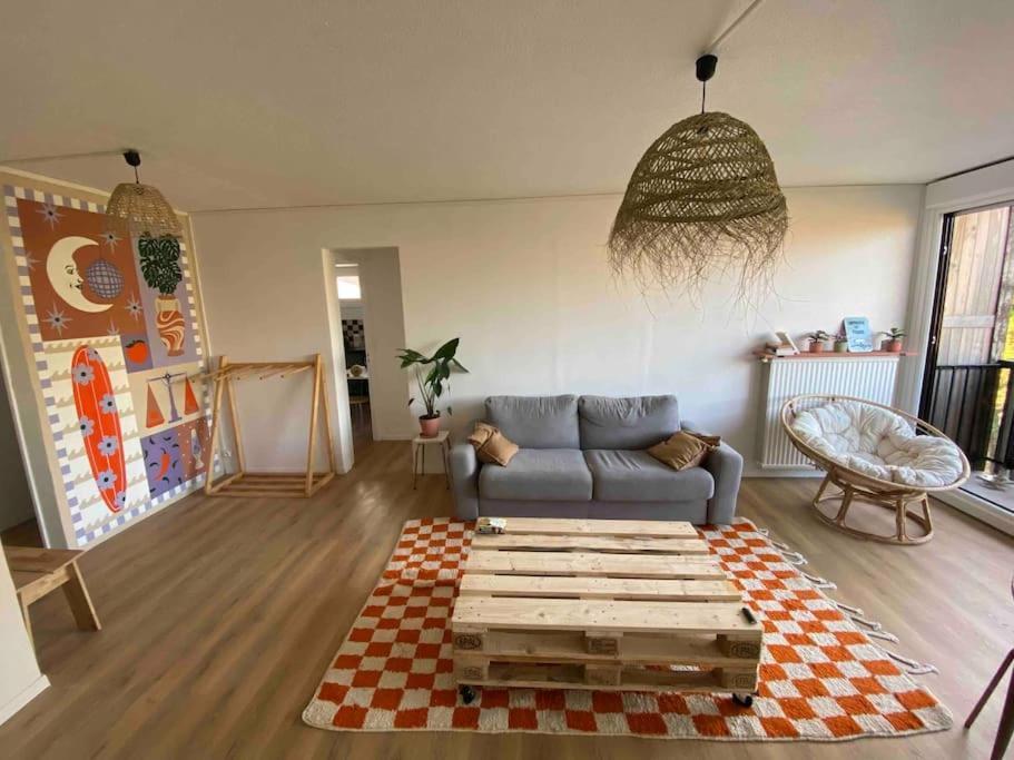 Grand T2 A 150M De La Plage Apartment Seignosse Bagian luar foto